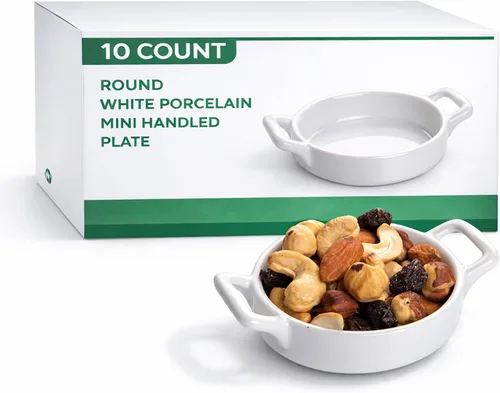 Miniatura 14 de Restaurantware -Cuencos para salsa de inmersión de 2 onzas, 10 platos de salsa en forma de canoa - aptos para microondas, aptos para horno, platos
