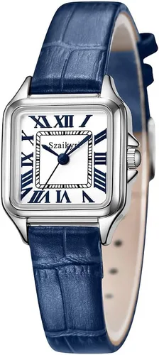 Miniatura 2 de Classic Relojes cuadrados de mujer con números romanos, de vestir, informal