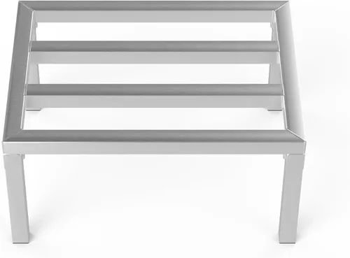 Miniatura 4 de Estante de aluminio para contenedores Almacenamiento en restaurantes, cocinas y garajes y mucho más.