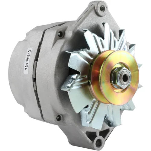 DB Electrical 400-12455 Generador de Tractor ALTERNADOR de 1 Cable con Polea de 1/2 Pulgada para John Deere Case / 63 Amp, 12 Voltios, CW