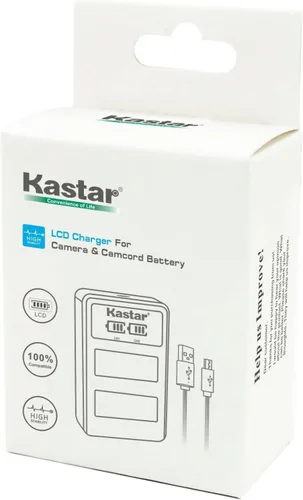 Miniatura 4 de Kastar LP-E6 LED2 Cargador de batería USB compatible con Canon EOS 60D, EOS 60Da, EOS 70D, EOS 80D, EOS R, EOS Ra, EOS R5, EOS R5 C, EOS R6, EOS R6