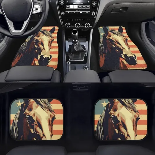 Miniatura 12 de 4 alfombrillas delanteras y traseras para automóvil, SUV, furgoneta y camión, protección de suelo para todo tipo de clima, juego de accesorios