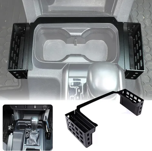 Miniatura 8 de Organizador de consola para automóvil, caja de almacenamiento, bandeja organizadora de consola central, organizador de bolsillo para consola