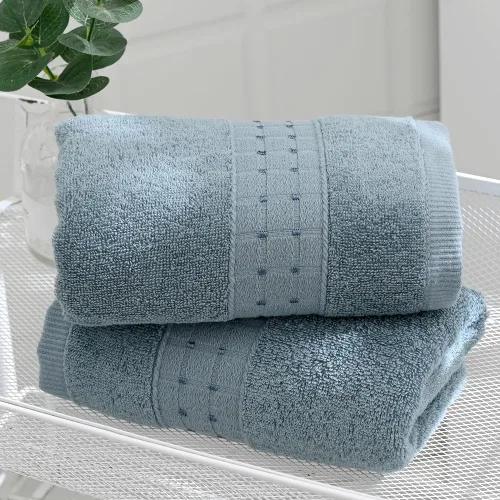 Miniatura 9 de sense gnosis Toallas de mano 100% algodón verdes, absorbentes, súper suaves, sin pelusas, toallas de mano para baño, viajes, yoga, deporte, spa