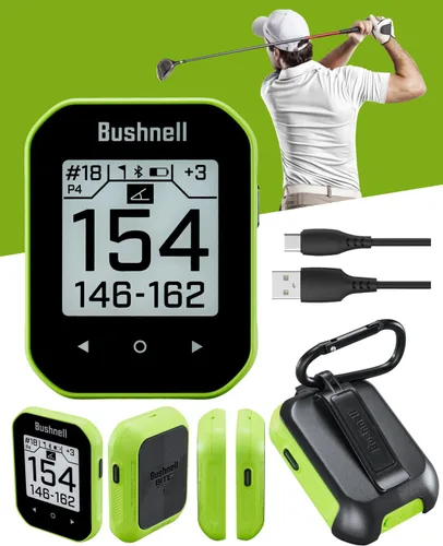Miniatura 3 de Bushnell Phantom 3 Slope GPS Golf Green con tecnología Slope, pantalla táctil, soporte magnético para carrito con paquete de toallas Wearable4U
