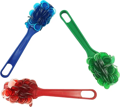 Miniatura 4 de SEETOOOGAMES Juego de chips de bingo de varita magnética, 300 fichas de metal con 3 varitas magnéticas para aula, aprendizaje de ciencias, conteo