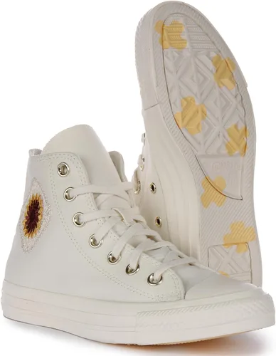 Miniatura 5 de Converse Chuck Taylor All Star Festival - Tenis de ganchillo para mujer, color blanco