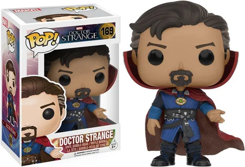 Miniatura 2 de POP Marvel: Doctor Strange - Dr. Strange Funko Pop! Figura de vinilo (con funda protectora compatible con Pop Box), multicolor, 3.75 pulgadas