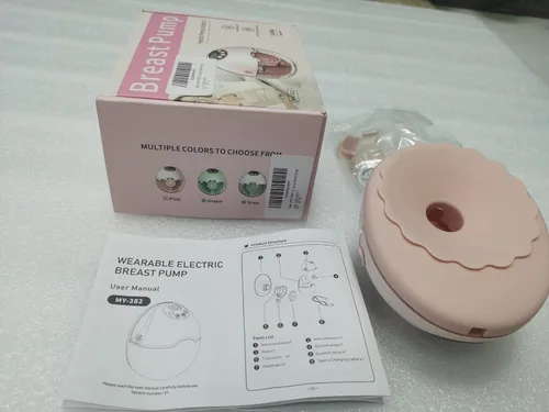 Miniatura 6 de ARICHOMY Extractor de leche manos libres, extractores de leche portátiles con 4 modos, 12 niveles, extracción de leche portátil para trabajo, viajes
