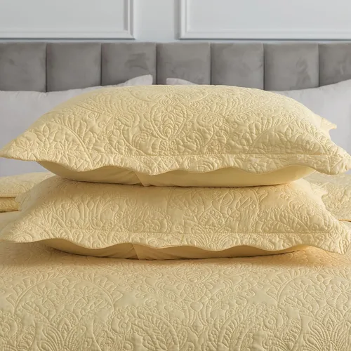 Miniatura 196 de HoneiLife - Juego de colcha de tamaño Queen, juego de ropa de cama de pana bordada de 3 piezas, colcha de lujo, ligera, cálida, para todas las Pana
