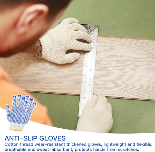 Miniatura 7 de Guantes antimordeduras para animales pequeños, azul, unisex, 13cm/5in