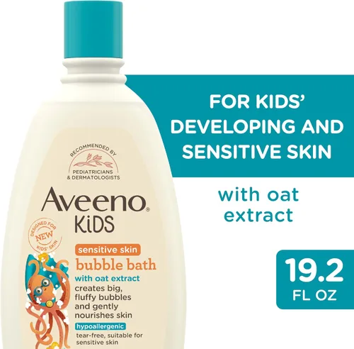 Miniatura 2 de Aveeno Kids Baño de Burbujas para Piel Sensible 19.2 Onzas