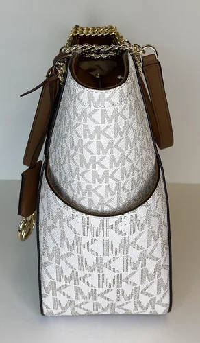 Miniatura 9 de Michael Kors MICHAEL Michael Kors Jet Set - Cartera de viaje con cadena grande para el hombro, bolsa de viaje triple