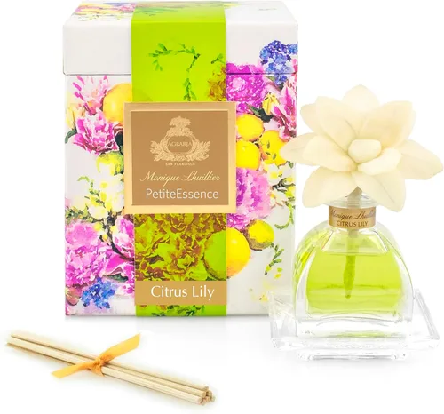 Miniatura 7 de AGRARIA Set de Difusor de Aroma de Flores y Varillas AirEssence, Juego de Fragancia Botánica de Flores Sola Hecho a Mano, Juego de Difusor de Aceite