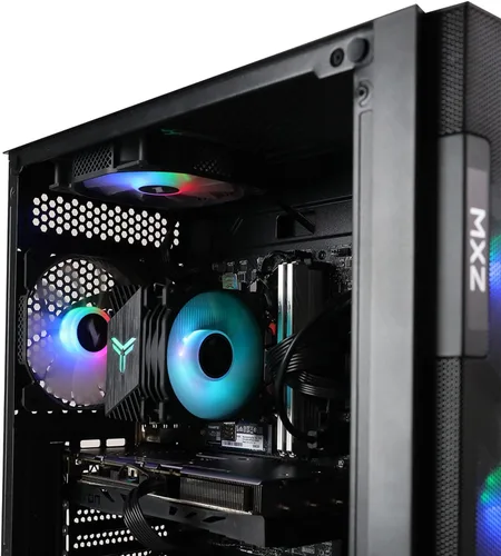 Miniatura 2 de MXZ Computadora de escritorio para juegos, I5 12400F 4.4GHz, RTX4060, 16GB DDR4 3200, NVME 500GB SSD, ventiladores 6RGB, Win 11 Pro Ready(I5 12400F