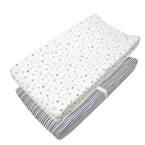 Miniatura 9 de American Baby Company - Sábana bajera de algodón 100% natural para colchón de cuna o cambiador