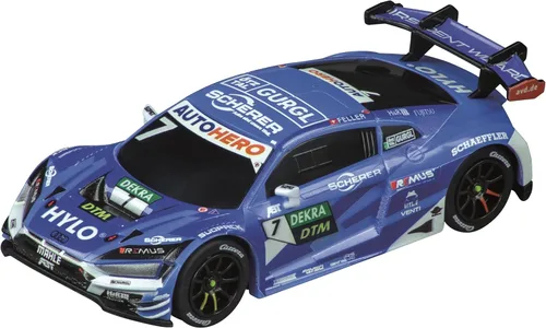 Carrera 64227 Audi R8 LMS GT3 DTM Ricardo Feller No.7 Escala 1:43 Ranura analógica Coche Carreras Vehículo GO Slot Car Toy Race Track Sets