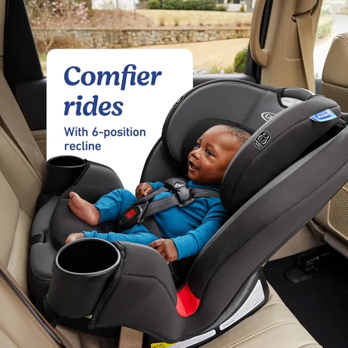 Miniatura 6 de Graco TriRide - Asiento convertible 3 en 1 para automóvil, elevador de respaldo alto, modos de orientación delantera y trasera, adecuado desde