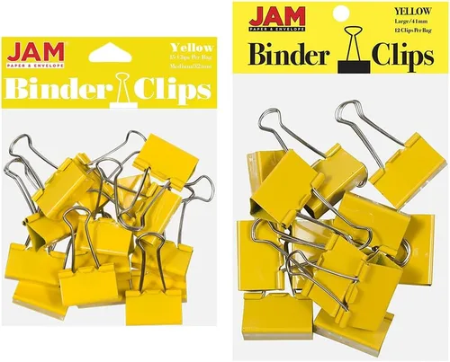 Miniatura 34 de Broches aprietapapeles JAM Paper®, Blanco