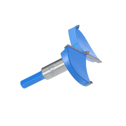 Miniatura 8 de Taladro de posicionamiento de la broca de perforación de 0.591 in Forstner Brocas de carburo de tungsteno Agujero de madera Sierra Bisagra Broca