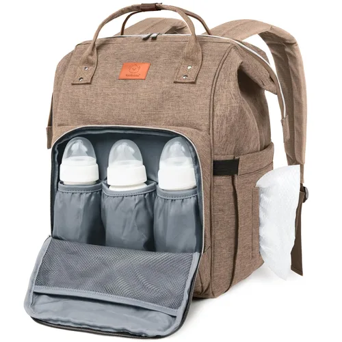 Miniatura 15 de Mochila para Pañales de KeaBabies - Gran Mochila para Bebés, para Niños y Niñas, Mochila de Pañales Impermeable de Gran Capacidad con Funciones Azul