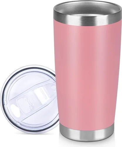 Miniatura 17 de Vaso Térmico de 20 oz de Acero Inoxidable Vasos Térmicos a Granel con Tapa Aislamiento de Doble Pared Tazas de Café Térmicas para Bebidas Calientes