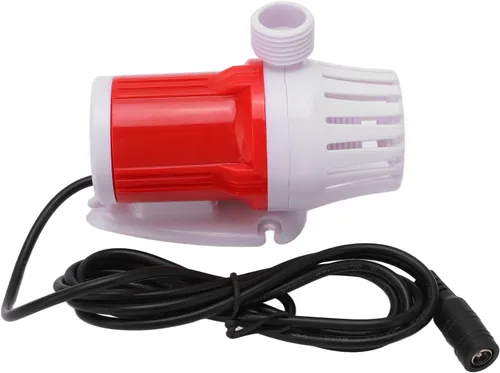 Bomba de refuerzo sumergible de 12 V CC, 20 W, 1200 L/H, ultra silenciosa circulación de grandes flujos para cabezales de ducha de acuarios de peces