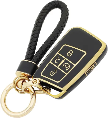 Miniatura 46 de Funda para Llavero de Coche Llavero Funda de Llave de TPU Suave Carcasa de Protección Portallaves Accesorios