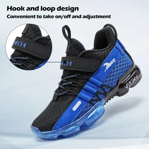 Miniatura 4 de VITUOFLY Boys Sneakers Kids Running Shoes Girls Mesh Fitness Shoe Indoor Training Sneaker Lightweight Outdoor Sports Athletic Tennis Shoes for