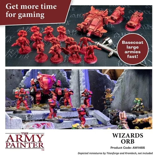 Miniatura 7 de The Army Painter Warpaint Air Wizards Orb - Pintura acrílica no tóxica a base de agua muy pigmentada para juegos de rol de mesa, juegos de mesa