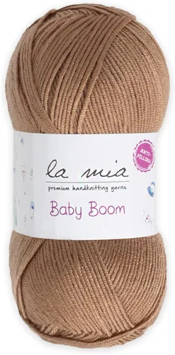 Miniatura 8 de 1 madeja La Mia Baby Boom, hilo acrílico 100% antipilling para tejer y ganchillo para tejer y ganchillo, 3.53 oz (3.5 onzas) / 820.2 ft
