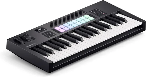 Miniatura 9 de Novation Launchkey Mini [MK3] - Controlador de teclado portátil de 25 teclas, USB, MIDI con integración DAW, modo acorde y arpegiador