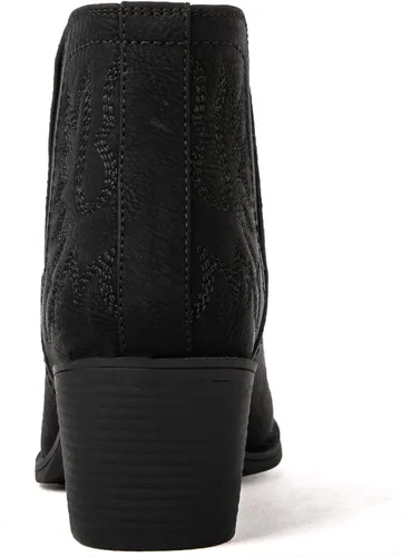 Miniatura 5 de GLOBALWIN Botas de tobillo para mujer, botas vaqueras del oeste