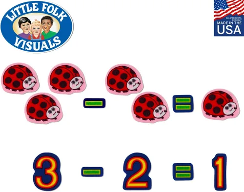 Miniatura 4 de Little Folk Visuals Juego de 132 piezas de fieltro precortadas para principiantes
