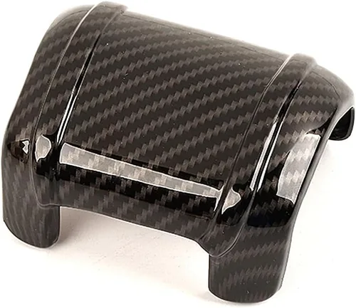 Miniatura 6 de GZXinWei Panel decorativo para pomo de palanca de cambios de fibra de carbono, accesorios decorativos para Ford F150 y Raptor 2021 2022 2023 2024