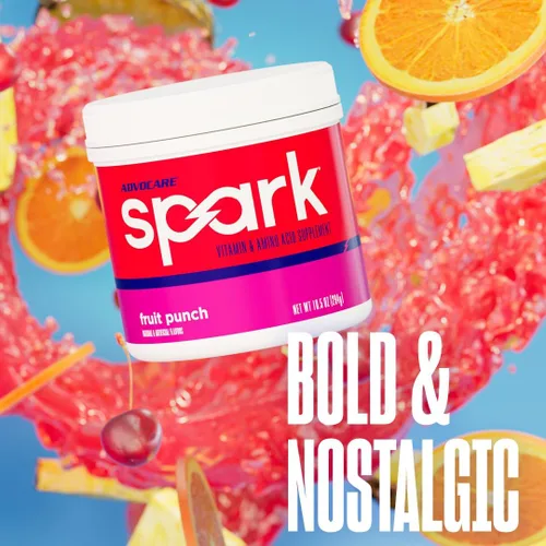 Miniatura 6 de Lata de AdvoCare Spark, sabor sandía, 10.5 onzas, Fruit Punch, 1