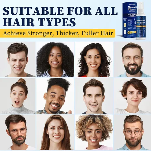 Miniatura 8 de Suero en aerosol para el crecimiento del cabello de minoxidil al 5 %, tratamiento para el crecimiento del cabello para hombres y mujeres, fortalece
