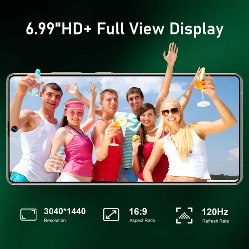 Miniatura 3 de 6.99 pulgadas, Android 15 (amarillo-BL)