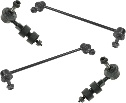 TRQ Juego de eslabones estabilizadores de barra estabilizadora delantera y trasera compatible con Chevrolet Equinox 2005-2006 Pontiac Torrent