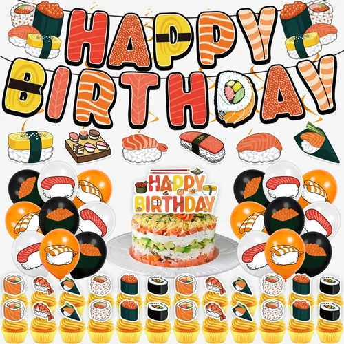 Miniatura 13 de Decoraciones de cumpleaños de baloncesto, lindo cartel de feliz cumpleaños con temática deportiva, suministros divertidos para fiesta de niño y niña