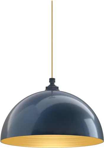 Miniatura 16 de Steel Lighting Co. Brentwood - Lámpara colgante Montada en el techo Domo redondo de 14 pulgadas Estilo moderno contemporáneo de granja
