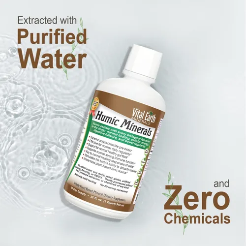 Miniatura 7 de Vital Earth Minerals Humic Minerals - Paquete de 2 suplementos de ácido fúlvico con más de 70 minerales traza, electrolitos para recuperación