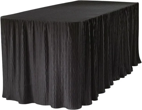 Miniatura 9 de The Folding Table Cloth 4 pies negro 24x48x29