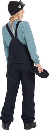 Miniatura 4 de Volcom Creston Stretch Snowboard Ski Bib Overoles Pantalones de nieve para mujer