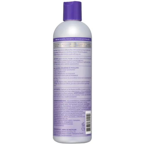 Miniatura 9 de Jhirmack Silver Brightening Purple Shampoo Set de 4 para todo tipo de cabello plateado, gris y rubio