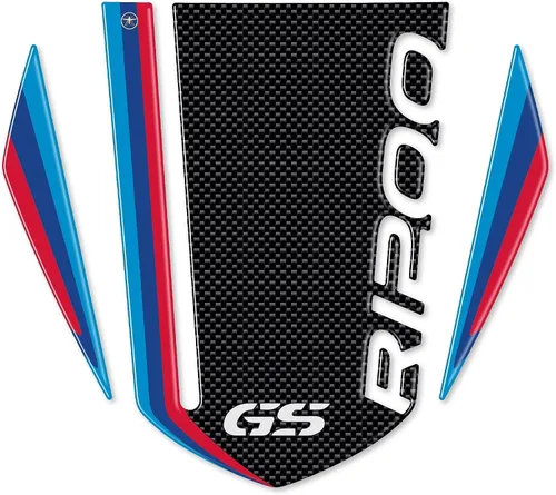 labelbike - Adhesivo 3D para motocicleta, protección y decoración en resina compatible con BMW GS R1200 2008-2012