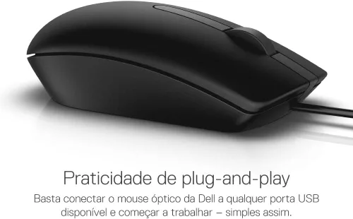 Miniatura 5 de DELL Ratón USB MS116-BK - Negro
