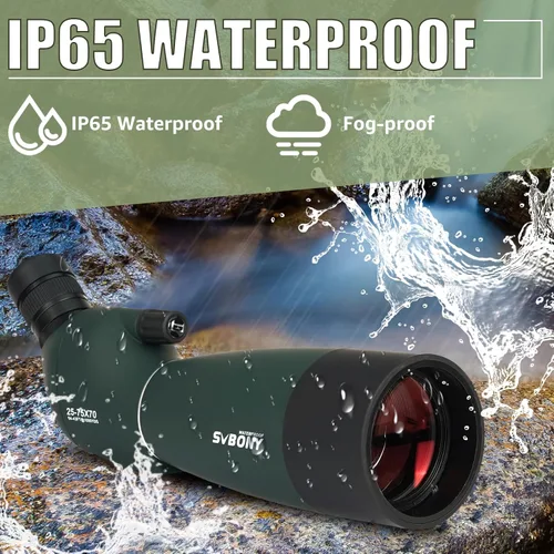 Miniatura 5 de SVBONY SV28 Plus Alcances de Detección con Trípode, Alcance de Observación en Ángulo con Adaptador de Teléfono Actualizado, Alcance de Observación