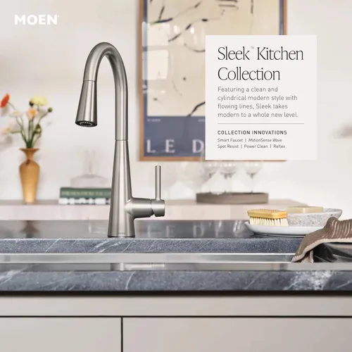 Miniatura 2 de Moen 7864EWSRS Sleek Reflex Motionsense, 7864ORB Bronce frotado con aceite