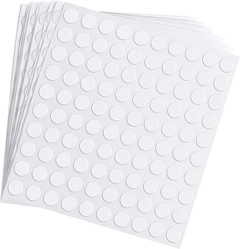 Miniatura 9 de Adhesivos adhesivos de doble cara transparentes de doble cara con cinta adhesiva redonda de acrílico sin rastros, adhesivo fuerte impermeable